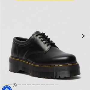 Dr. Martens Black Platform Shoes